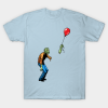 Sad Zombie And Balloon T-shirt