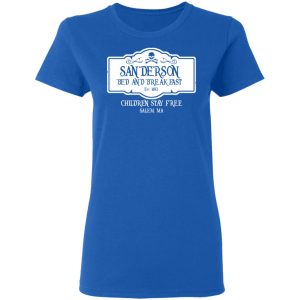 Sanderson Bed And Breakfast Est 1963 Children Stay Free T Shirts Hoodies Long Sleeve 4