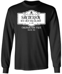 Sanderson Bed And Breakfast Est 1963 Children Stay Free T Shirts Hoodies Long Sleeve 5