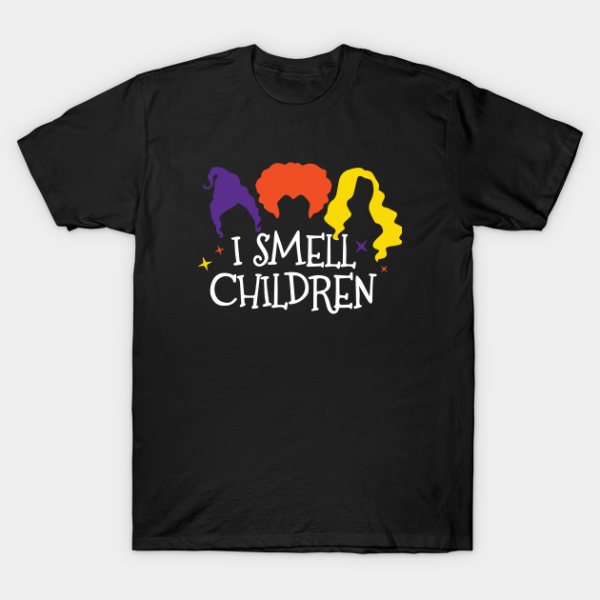 Sanderson Sisters Hocus Pocus I Smell Children T-shirt