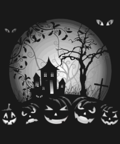 Scary Pumpkin Happy Halloween Party T-Shirt 1 Scary Pumpkin Happy Halloween Party T Shirt 2