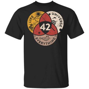 Science 42 Angel Number Life Universe Everything Number 42 T-Shirts, Hoodies, Long Sleeve