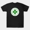 Shamrock circle logo Happy St. Patrick’s Day T-shirt