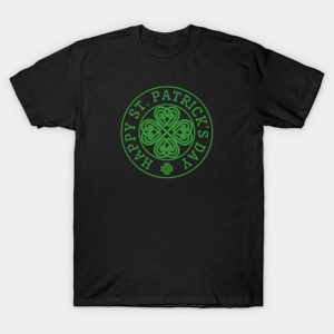 Shamrock logo Happy St. Patrick’s Day T-shirt