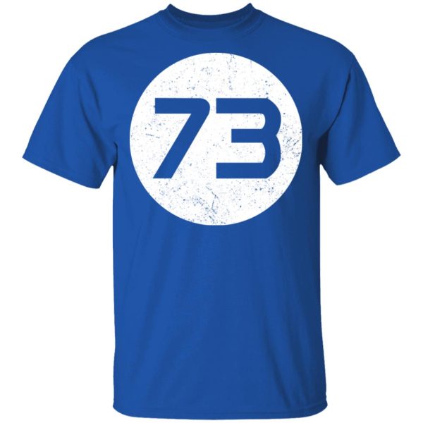 Sheldon Cooper’s 73 T-Shirts, Hoodies, Long Sleeve