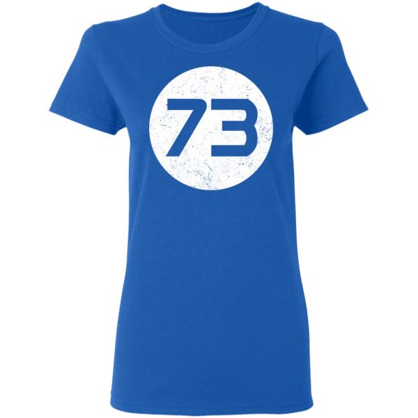 Sheldon Cooper’s 73 T-Shirts, Hoodies, Long Sleeve