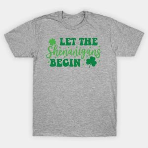 Shenanigans Funny St Patricks Day St Paddys Pattys shirt