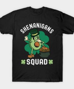 Shenanigans Squad St Patricks Day Matching Group T Shirt 1