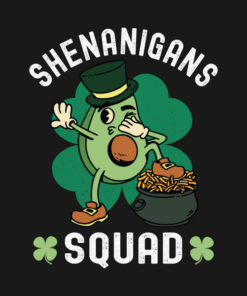 Shenanigans Squad, St Patricks Day Matching Group T-Shirt 1 Shenanigans Squad St Patricks Day Matching Group T Shirt 2