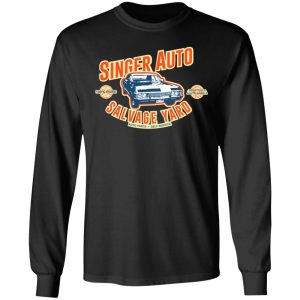 Singer Auto Salvage Yard T Shirts Hoodies Long Sleeve 5