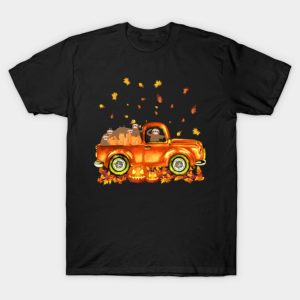 Sloth Pumpkin Car Autumne Halloween T-Shirt