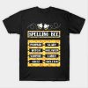 Spelling Bee Pun Halloween Costume for Teachers T-Shirt