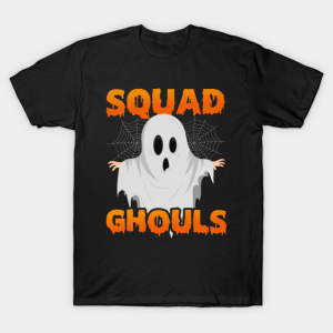 Squad Ghouls Ghost Halloween T Shirt 1