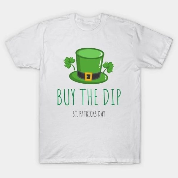 St. Patrick’s Day Buy the Bitcoin Dip T-shirt