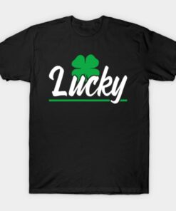 St Patricks Day Clover Lucky T Shirt 1