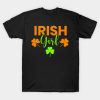 St Patrick’s Day Clover Red Woman Head Irish Girl Shirt
