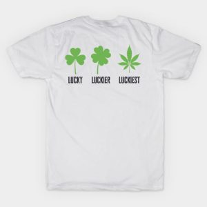 St. Patrick’s Day Funny Lucky Luckier Luckiest Irish Shirt