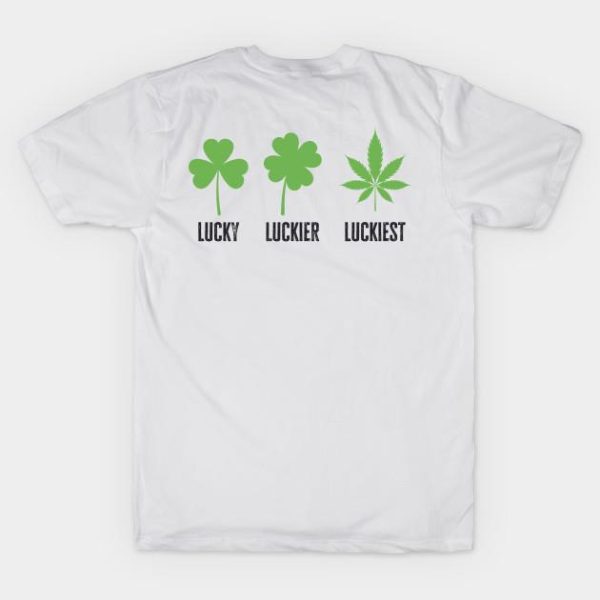 St. Patrick’s Day Funny Lucky Luckier Luckiest Irish Shirt