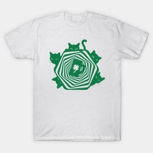 St. Patrick’s Day Irish Cats St Paddy’s Day T-shirt