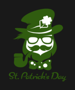 St Patricks Day Leprechaun Smoking T-shirt 1 St Patricks Day Leprechaun Smoking T shirt 2