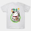 St. Patrick’s Day Maneki Neko Lucky Cat Good Luck Charms T-shirt