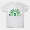 St. Patrick’s Day Rainbow and Clover T-shirt