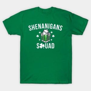 St. Patrick’s Day Shenenigans Squad Irish Beer T-shirt