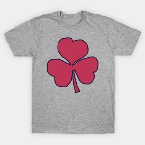 St. Patrick’s Day Viva Magenta Shamrock T-shirt