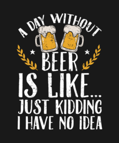 St Patricks Day a day without beer is like just kidding I have no idea t shirt 2