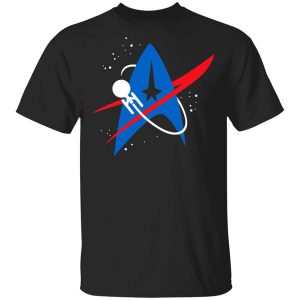 Star Trek Mixed Nasa Badge T-Shirts, Hoodies, Long Sleeve