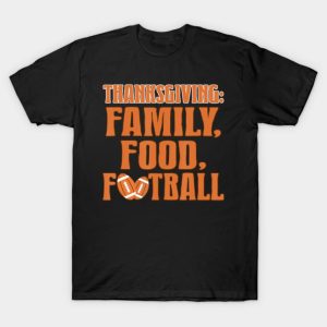 Thanksgiving Family Football Halloween T-shirt