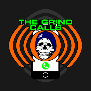 The Grind calls skull t-shirt