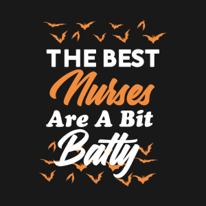 The best nurse are a bit batty Halloween T shirt 2