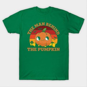 The man behind the pumpkin Happy Halloween T-Shirt