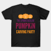 The spooktacular pumpkin carving party T-shirt