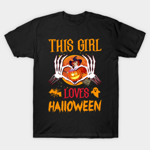 This Girl Loves Halloween T-shirt