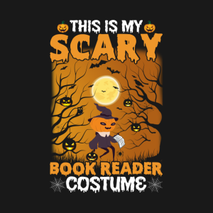 This Is My Scary Book Reader Costume T-Shirt