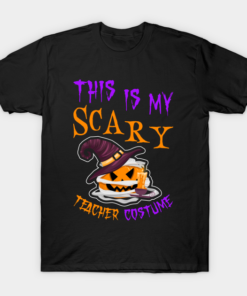 This Is My Scary Teacher Costume T Shirt 1