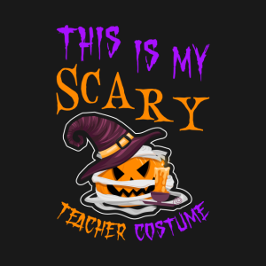 This Is My Scary Teacher Costume T Shirt 2