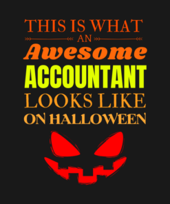 This Is What An Awesome Accountant Looks Like On Halloween Shirt 1