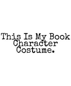 This is my book character costume Halloween T-shirt 1 This is my book character costume Halloween T shirt 2