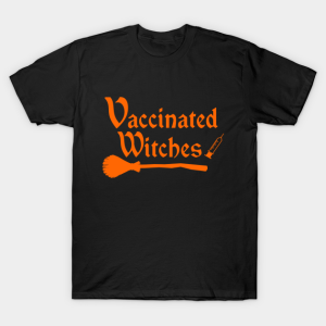 Vaccinated Witches Halloweenvacci T-shirt