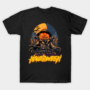 Witch Pumpkin Halloween T Shirt 1