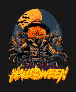 Witch Pumpkin Halloween T Shirt 2
