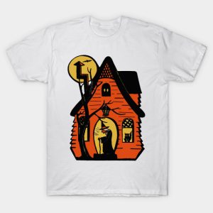 Witchy House Halloween T shirt 1