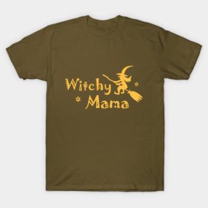 Witchy Mama Funny Halloween T shirt 1