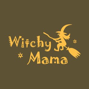 Witchy Mama Funny Halloween T shirt 2