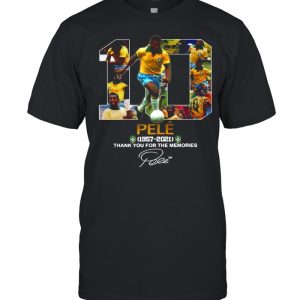 10 Pele 1957 2021 Thank You For The Memories Signature shirt