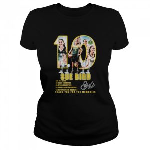 10 Sue Bird thank you for the memories signature shirt