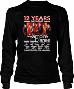 13 years 2009 2022 the Vampire Diaries 8 season 171 episodes thank you for the memories shirt 3